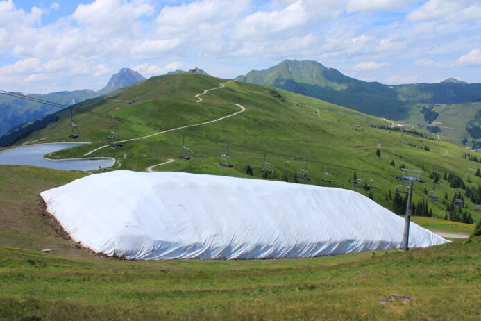 Schneedepot Kitzbühel Resterhöhe