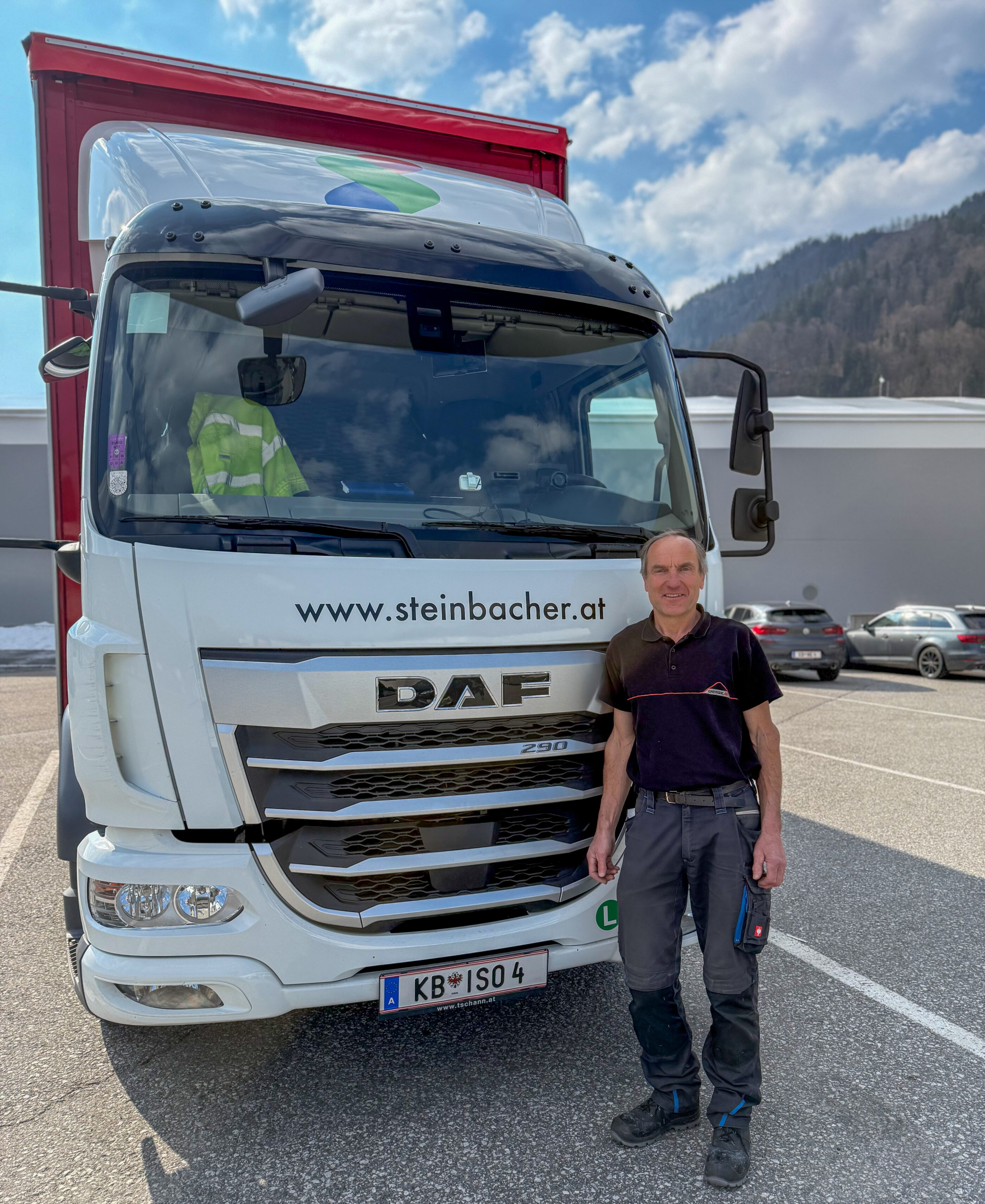 Steinbacher LKW Fahrer Sepp Millinger